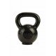 Lifemaxx Cast iron kettlebell Rubberen voet