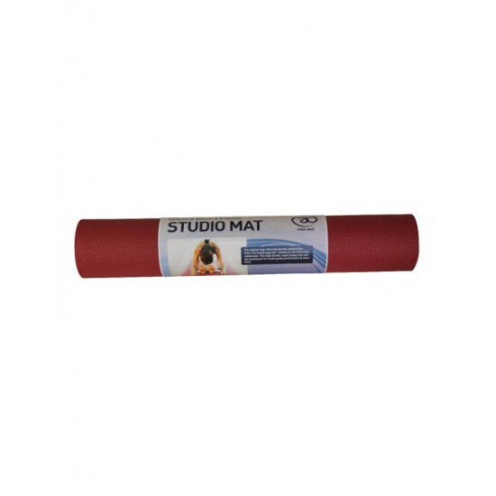 Studio Yoga Mat 183cmx60cmx4,5mm Rood