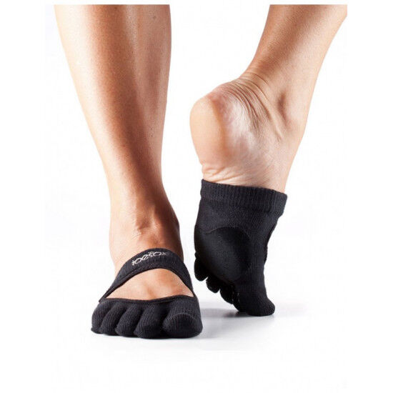 ToeSox Dans Sokken met Tenen Releve | Zwart S/M/L