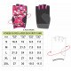 Fitness handschoenen dames Easy Drifit camo roze