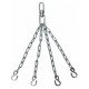 Legend Vierpunts bokszak ketting met swivel 