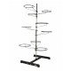 Gymball rack black 9 ballen