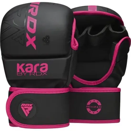 Ervaar maximale bescherming en duurzaamheid met de RDX F6 KARA MMA Sparring Handschoenen, ideaal voor zware vechters.