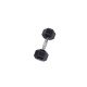 Body-Solid Hexagon Rubber Dumbbell - per Paar1KG Paar