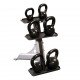 Body-Solid 3-Pair Kettlebell Rack GDKR50