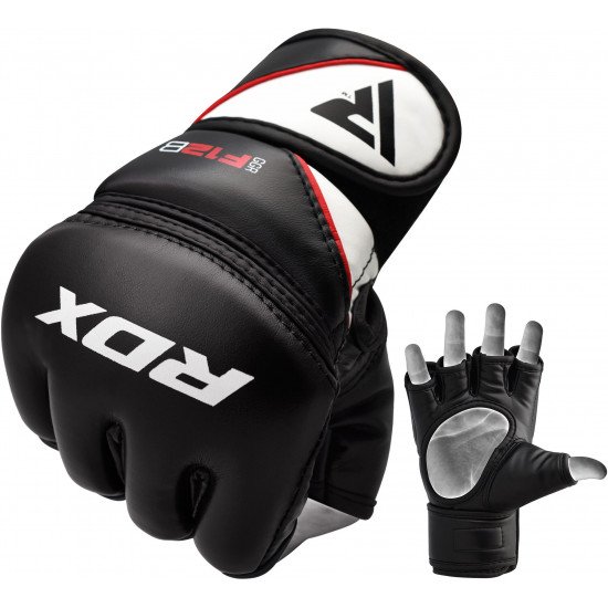 RDX Grappling Gloves Model GGRF-12Zwart XL