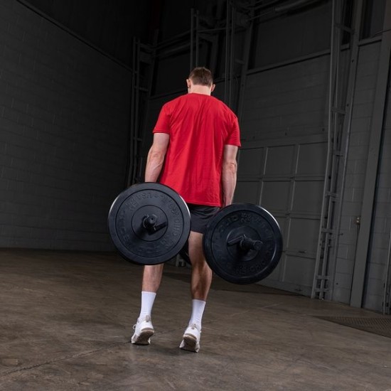Body-Solid Farmer Walk Bars - 152.4 cm - 7.95 kg Bouw kracht en uithoudingsvermogen met Body-Solid BSTFWH Farmer Walk Bars. Geschikt voor gripkracht en volledige lichaamstraining.