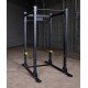 ProClubLine Power Rack Strap Safeties zijn versterkte nylon banden voor Body-Solid SPR1000, getest tot 4536 kg, voor meer veiligheid tijdens zware trainingen.