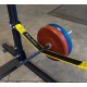 ProClubLine Power Rack Strap Safeties zijn versterkte nylon banden voor Body-Solid SPR1000, getest tot 4536 kg, voor meer veiligheid tijdens zware trainingen.