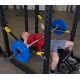 ProClubLine Power Rack Strap Safeties zijn versterkte nylon banden voor Body-Solid SPR1000, getest tot 4536 kg, voor meer veiligheid tijdens zware trainingen.