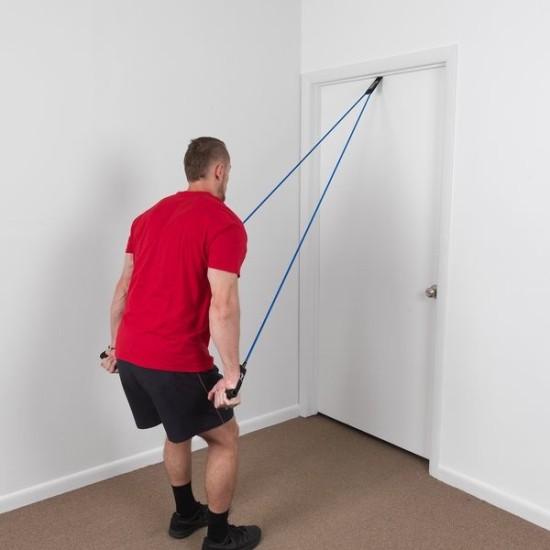 Body-Solid Deuranker Weerstandsbanden Transformeer elke kamer met dit Body-Solid deuranker voor weerstandsbanden en ontdek multifunctionele oefenmogelijkheden.