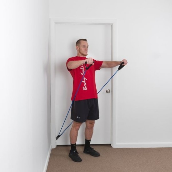 Body-Solid Deuranker Weerstandsbanden Transformeer elke kamer met dit Body-Solid deuranker voor weerstandsbanden en ontdek multifunctionele oefenmogelijkheden.