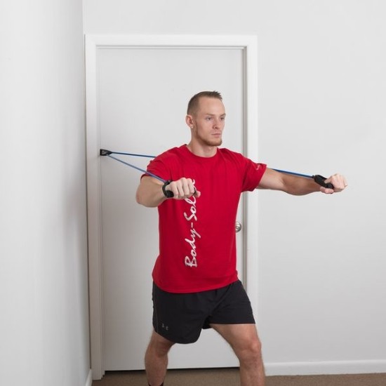 Body-Solid Deuranker Weerstandsbanden Transformeer elke kamer met dit Body-Solid deuranker voor weerstandsbanden en ontdek multifunctionele oefenmogelijkheden.
