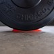 Body-Solid BSTOPW Deadlift Wedge. Draagbaar hulpmiddel voor veilig en eenvoudig verwisselen van halterschijven bij deadlifts.