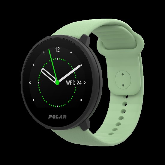 Polar Polsband S-L 20mm voor Unite en Ignite Verwisselbare polsband voor Polar fitnesshorloges Unite en Ignite in maat S-L. Breedte 20mm, verkrijgbaar in 2 kleuren.
