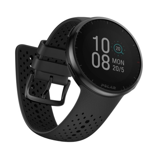 Ontdek de Polar Pacer Pro - een ultralicht hardloophorloge met GPS, barometer, VO2max en lange batterijduur, perfect voor serieuze hardlopers.