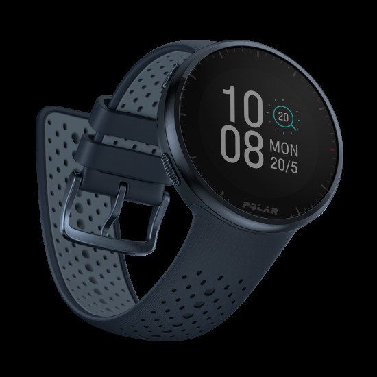 Polar Pacer Pro GPS Hardloophorloge met Hartslagmeting Ontdek de Polar Pacer Pro - een ultralicht hardloophorloge met GPS, barometer, VO2max en lange batterijduur, perfect voor serieuze hardlopers.