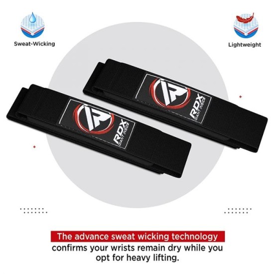 RDX Lifting Straps - Grip Flex™ - Katoen - Roze - 52 cm RDX Lifting Straps met Grip Flex™ voor betere grip en comfort. Gemaakt van hoogwaardig katoen en beschikbaar in roze. Perfect voor zware lifts.