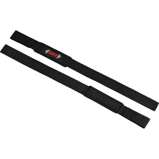 NRG Fitness Deadlift Straps - Zwart - Extra Grip Verlies nooit meer je grip tijdens zware lifts met de NRG Fitness Lifting Straps. Comfortabel, duurzaam en ontworpen voor optimale prestaties.