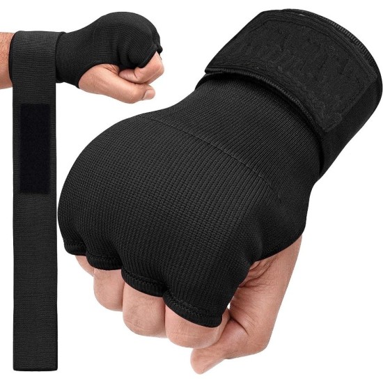 NRG fitness Gel binnenhandschoenen 75 cm bandage De NRG fitness Gel binnenhandschoenen bieden comfort en bescherming tijdens contactsporten met een extra lange bandage voor optimale ondersteuning.