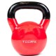 Ontdek de Toorx Fitness Gekleurde Vinyl Kettlebells voor krachttraining. Voldoende gewichten van 2 kg tot 24 kg en ergonomische grip.