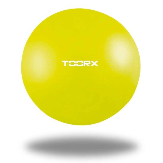 Verbeter je fitnessroutine met de Toorx Fitness Massagebal van 25 cm voor spierspanning vermindering en flexibiliteit.