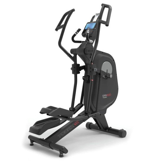 De Toorx Fitness ERX-900 Crosstrainer biedt compacte afmetingen, verstelbare paslengte en compatibiliteit met Kinomap en Zwift. Perfect voor HIIT trainingen.