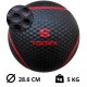 Ontdek de Toorx Fitness Medicine Ball Full Black, beschikbaar in gewichten van 1 tot 6 kg voor optimale training en verbeterde grip.