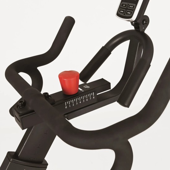 Toorx Fitness SRX Speed Mag Pro Spinbike met 24-niveau weerstand Ervaar hoogwaardige thuisfitness met de Toorx Fitness SRX Speed Mag Pro Spinbike. Voorzien van 24-niveau weerstand en compatibel met Zwift en Kinomap.