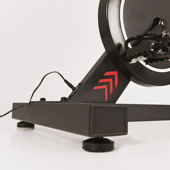 Toorx Fitness SRX Speed Mag Pro Spinbike met 24-niveau weerstand Ervaar hoogwaardige thuisfitness met de Toorx Fitness SRX Speed Mag Pro Spinbike. Voorzien van 24-niveau weerstand en compatibel met Zwift en Kinomap.