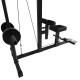 Zorg voor een effectieve rugtraining met de Toorx Fitness LTX-2000 Lat Pulldown, inclusief accessoires en een duurzaam katrollen systeem.