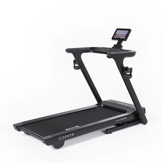 Centr RUNR-S Loopband met 10 inch touchscreen Centr RUNR-S loopband met 10" touchscreen, 25 programma's, smartphone-mirroring en 3 maanden Centr-lidmaatschap. Ideaal voor thuisgebruik.