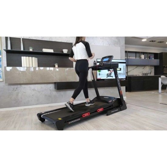 Toorx Fitness Inklapbare Loopband - Soft Tech dempingssysteem, Bluetooth en meer Ontdek de Toorx Fitness Experience inklapbare loopband met Soft Tech dempingssysteem, Bluetooth, touchscreen en 130 kg gebruikersgewicht voor optimaal gebruik thuis.