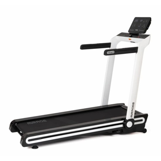 Toorx Fitness Mirage C60 Loopband - Opvouwbaar, 18 km/h, Bluetooth Kies jouw kleur loopband, inklapbaar voor ruimtebesparing. Train met 12 programma's en gebruik apps als Zwift en Kinomap. Snelle levering.