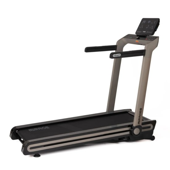Toorx Fitness Mirage C60 Loopband - Opvouwbaar, 18 km/h, Bluetooth Kies jouw kleur loopband, inklapbaar voor ruimtebesparing. Train met 12 programma's en gebruik apps als Zwift en Kinomap. Snelle levering.
