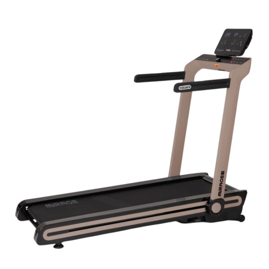 Toorx Fitness Mirage C60 Loopband - Opvouwbaar, 18 km/h, Bluetooth Kies jouw kleur loopband, inklapbaar voor ruimtebesparing. Train met 12 programma's en gebruik apps als Zwift en Kinomap. Snelle levering.