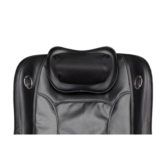 NRG Wellness Massagestoel Excellent - L-vormig, Bluetooth, Hoofdmassage Ontspan met de NRG Wellness Massagestoel Excellent. Geniet van 3D massages, Bluetooth speakers en een verstelbaar hoofdkussen. Perfect voor jouw ontspanning.