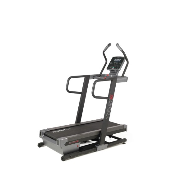 Toorx Fitness Altitude Loopband met Bluetooth en Twee Trainingsmodi Ontdek de Toorx Fitness Altitude Loopband met veelzijdige trainingsprogramma's, Bluetooth-connectiviteit en aanpasbare hellingen voor optimaal trainen.
