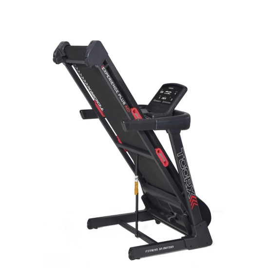 Toorx Fitness Experience AC Plus Loopband met AC motor en Bluetooth Ontdek de Toorx Fitness Experience AC Plus Loopband met AC motor, touchscreen en Bluetooth-luidsprekers. Ideaal voor fanatieke hardlopers.