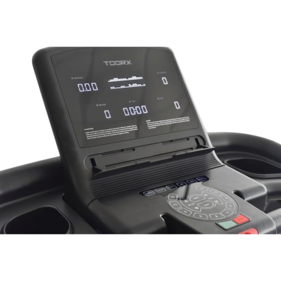 Toorx Fitness Experience AC Plus Loopband met AC motor en Bluetooth Ontdek de Toorx Fitness Experience AC Plus Loopband met AC motor, touchscreen en Bluetooth-luidsprekers. Ideaal voor fanatieke hardlopers.