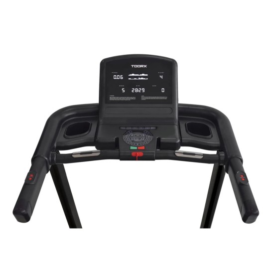 Toorx Fitness Experience AC Plus Loopband met AC motor en Bluetooth Ontdek de Toorx Fitness Experience AC Plus Loopband met AC motor, touchscreen en Bluetooth-luidsprekers. Ideaal voor fanatieke hardlopers.