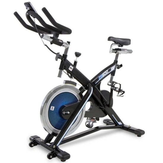 De BH Fitness ZS600 Spinbike is ideaal voor thuistraining met een 22kg vliegwiel, robuust ontwerp en stille Poly-V aandrijving.