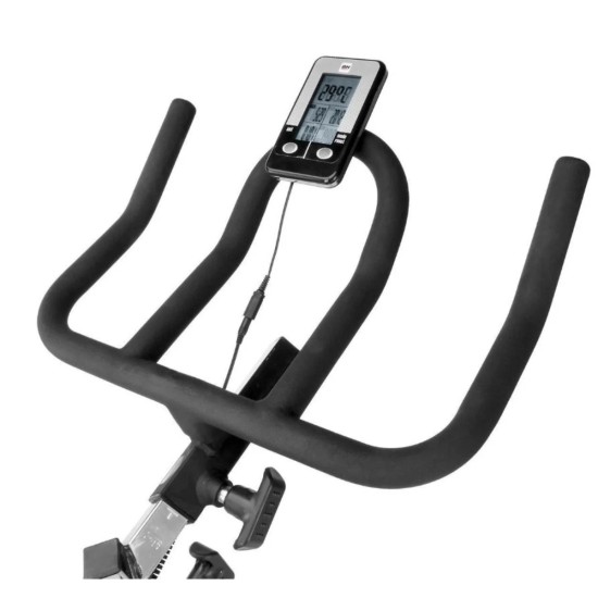 BH Fitness ZS600 Spinbike met 22kg vliegwiel voor Thuis De BH Fitness ZS600 Spinbike is ideaal voor thuistraining met een 22kg vliegwiel, robuust ontwerp en stille Poly-V aandrijving.