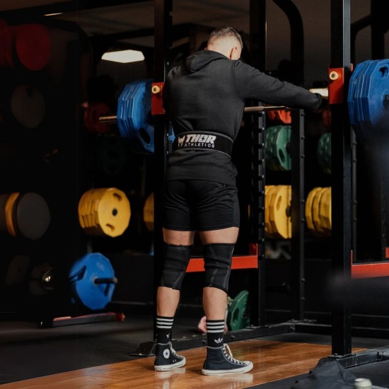 Thor Athletics Powerlift Riem - Maximale Ondersteuning & Veiligheid Maximale ondersteuning tijdens krachttraining met de Thor Athletics Powerlift Riem. Gemaakt van kwaliteit, geschikt voor alle leeftijden en geslachten.