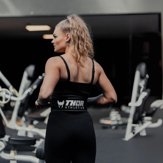 Thor Athletics Powerlift Riem - Maximale Ondersteuning & Veiligheid Maximale ondersteuning tijdens krachttraining met de Thor Athletics Powerlift Riem. Gemaakt van kwaliteit, geschikt voor alle leeftijden en geslachten.