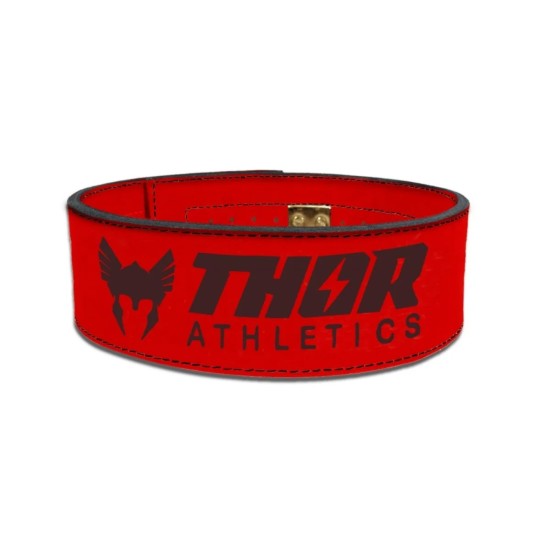 Thor Athletics Powerlift Riem - Maximale Ondersteuning & Veiligheid Maximale ondersteuning tijdens krachttraining met de Thor Athletics Powerlift Riem. Gemaakt van kwaliteit, geschikt voor alle leeftijden en geslachten.
