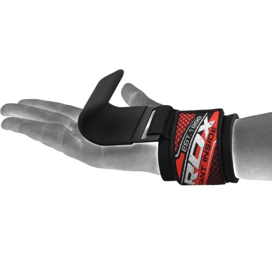 RDX W5 Lifting Hook Straps met Shell Shock GEL™ en anti-slip grip Maximale ondersteuning met RDX W5 Lifting Hook Straps, ontworpen voor bodybuilders en powerlifters. Bescherming, grip en anti-microbiële stof voor een optimale ervaring.
