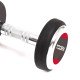 Ontdek de duurzame MGP dumbbells van Toorx, perfect voor commercieel gebruik met rubberen coating en hoge kwaliteit handgrepen voor extra grip.