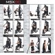 De Toorx MSX-90 homegym biedt een verstelbare legpress, preacher curl en diverse trainingsmogelijkheden voor een complete workout thuis.