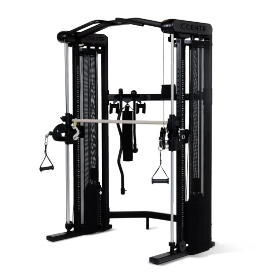 Centr 3 Home Gym - Functionele Trainingsmachine met Smith Bar Centr 3 Home Gym biedt een complete trainingsoplossing met een Smith Bar en 150 kg gewicht. Perfect voor functionele en krachttraining.